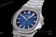 V2 Version Patek Philippe Nautilus Blue Dial Stainless Steel Swiss Replica Watches (3)_th.jpg